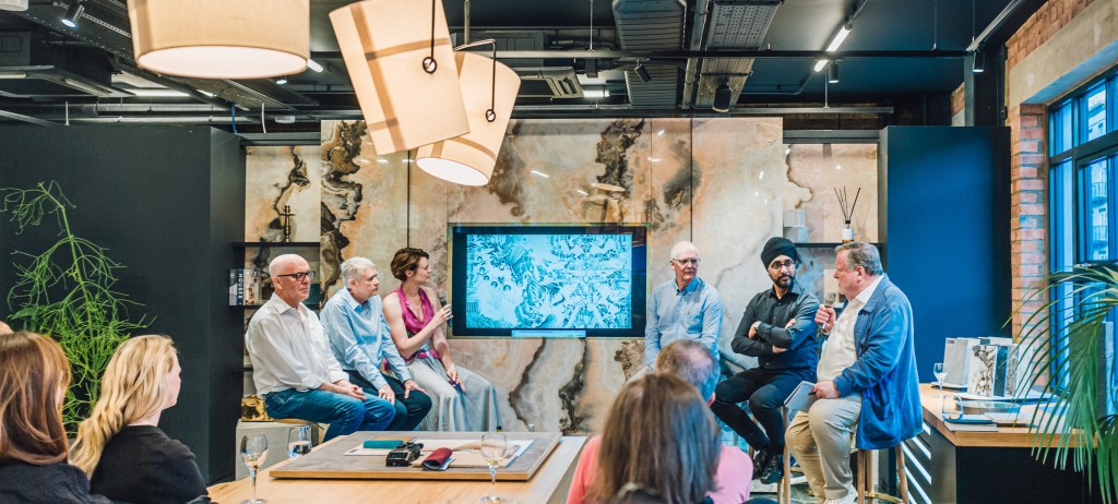 Judges Discussing My Work on a screen in a meeting